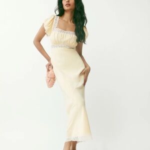 Reformation Clarissa Midi Dress